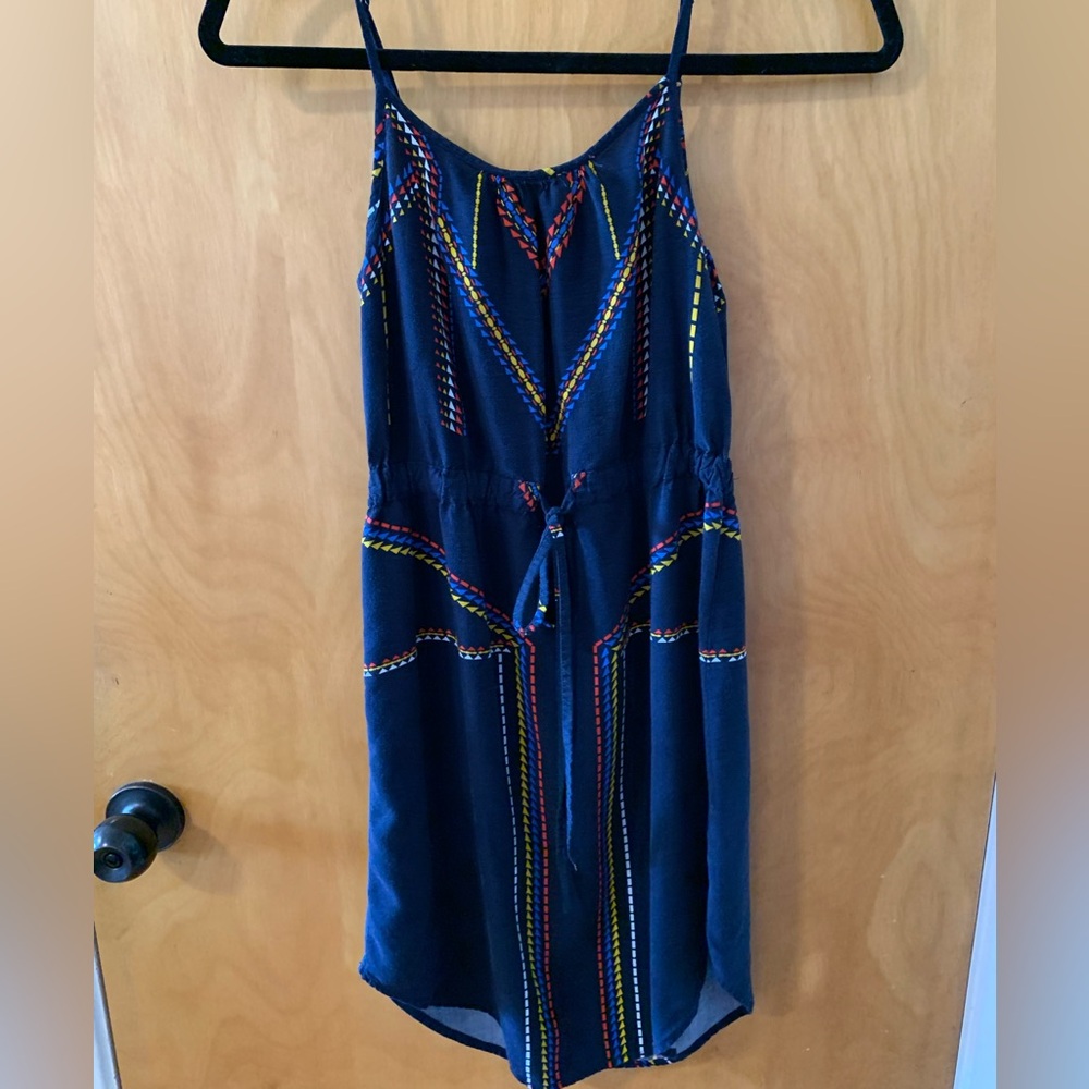 Dark navy mid length “Made for impulse” XS dress
